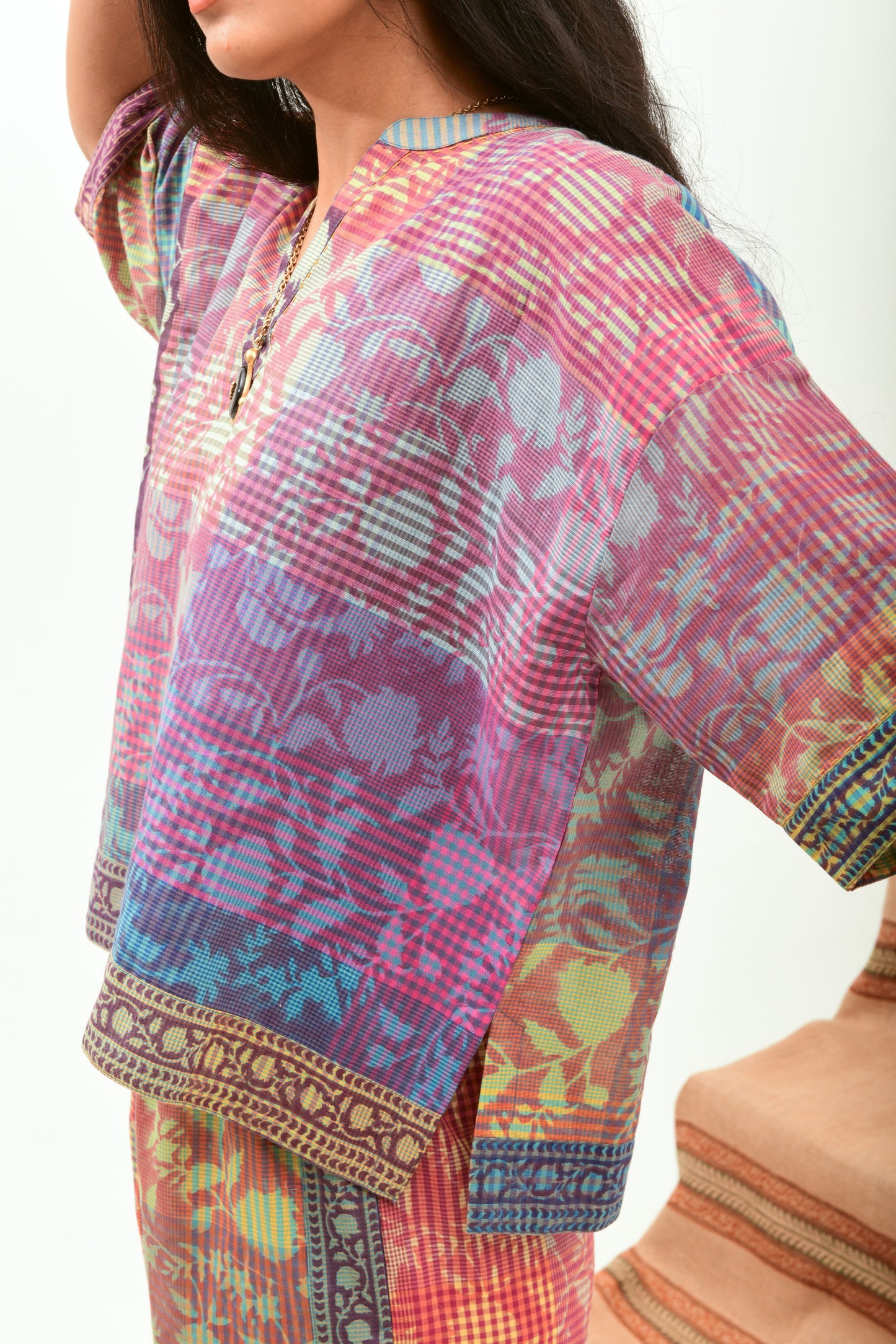 Mystic Earth Drop Shoulder Top