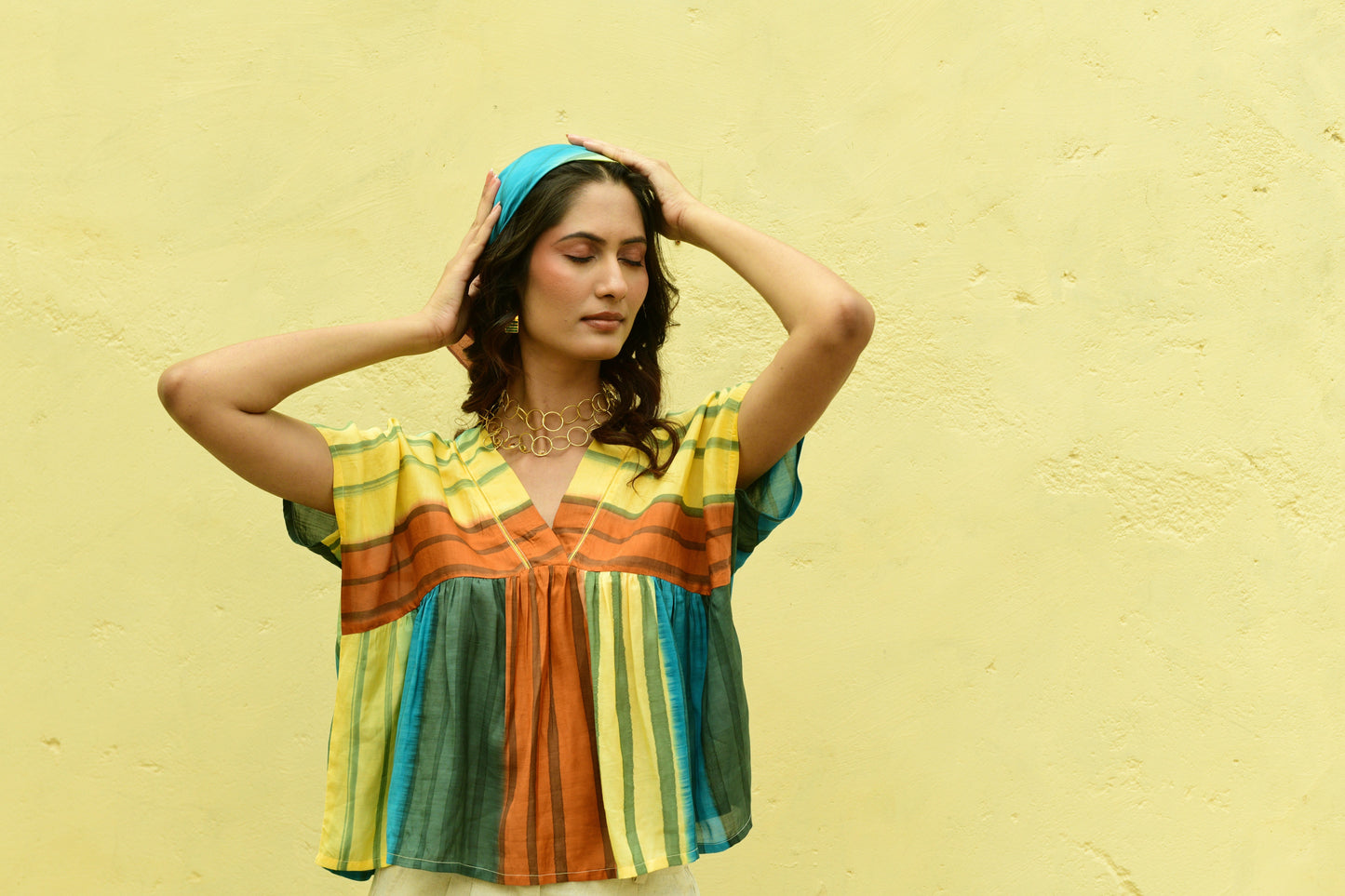 Halo Multi V-Neck Top