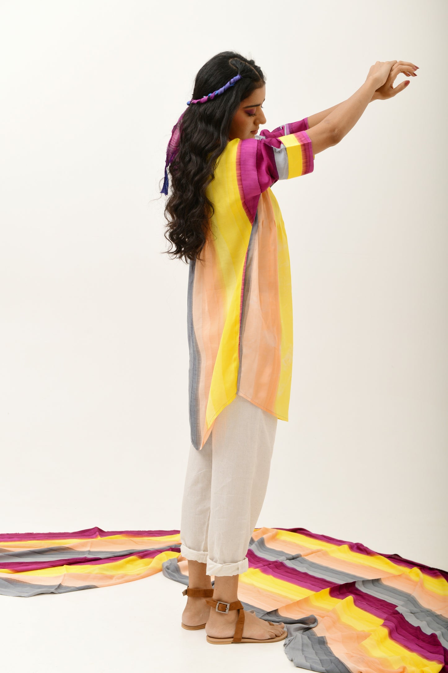 Monad Multi Pleated Shirt/ Dress
