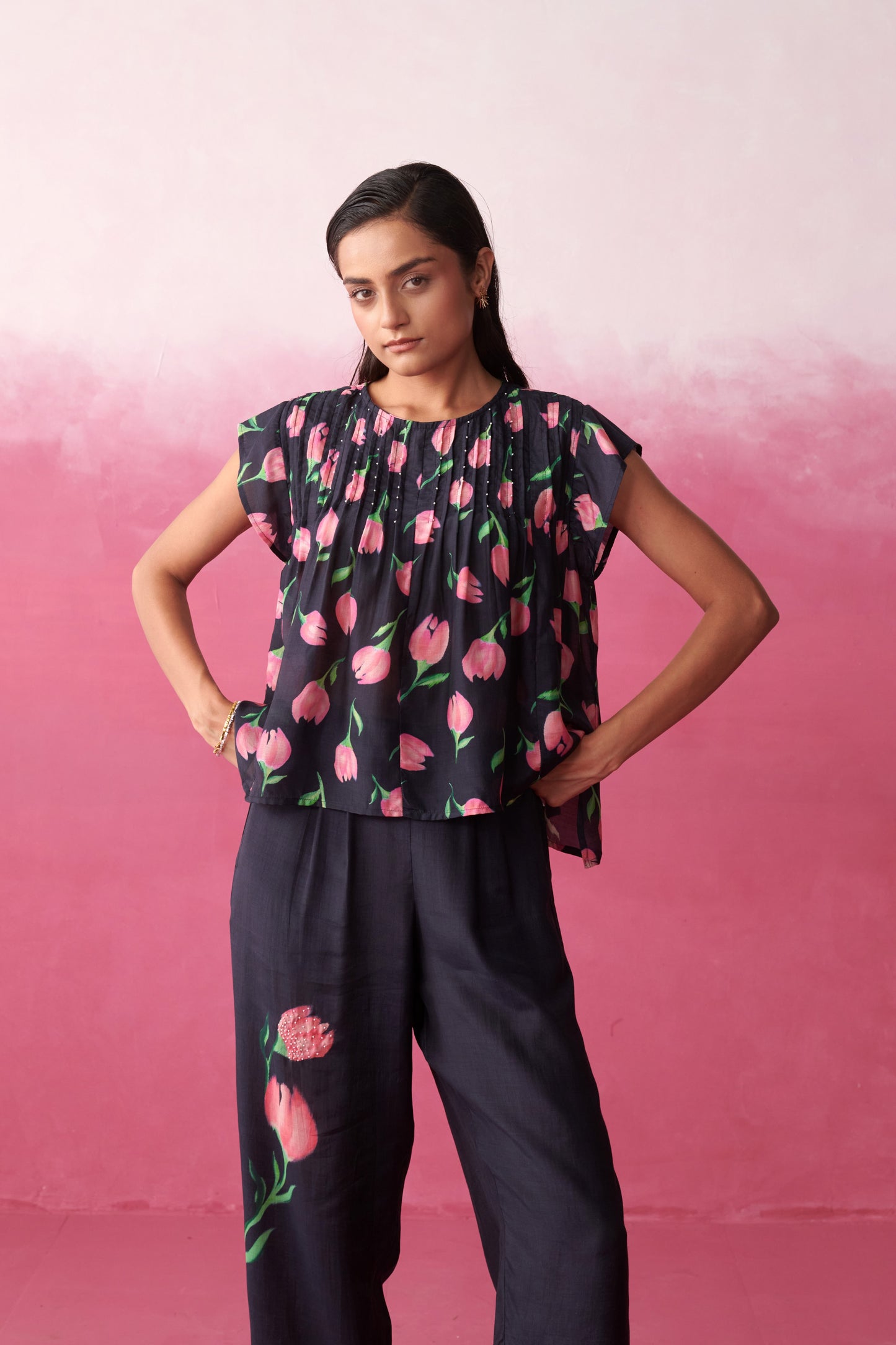 Fay Blush Tulip Co-Ord Set