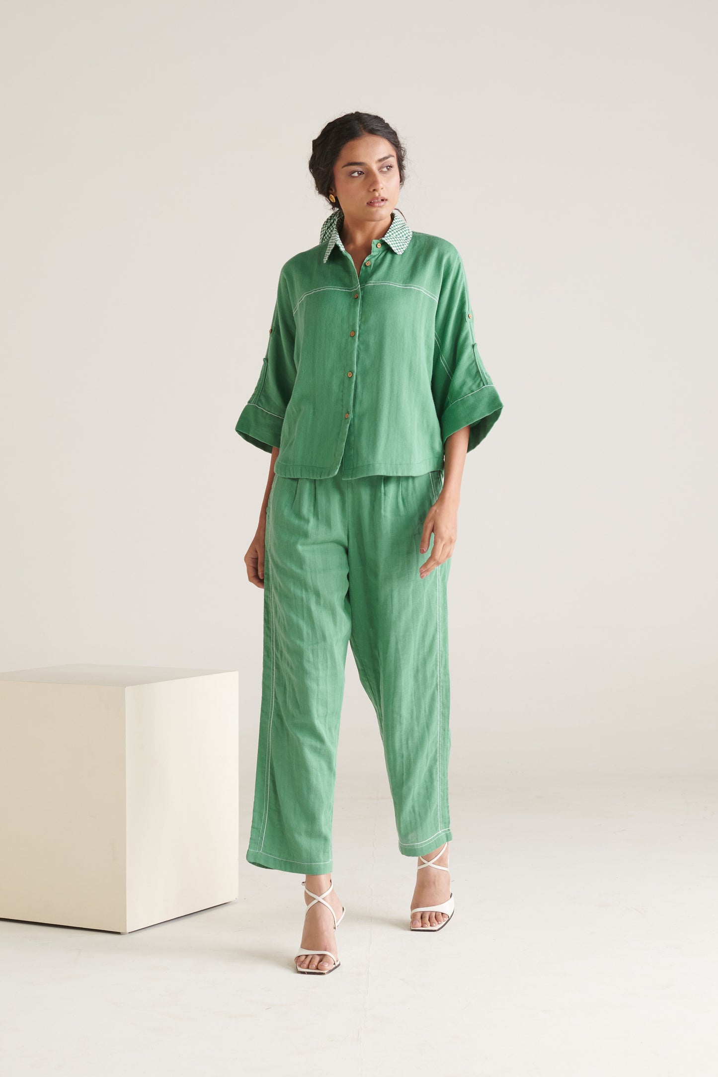 Glide Jade Straight Fit Pants