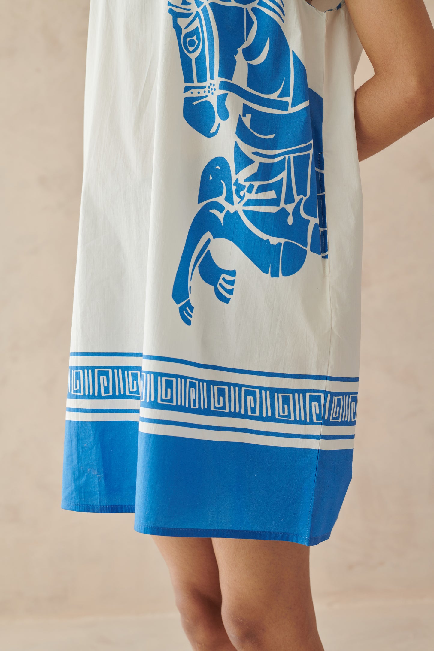 Miami White Short Boxy Fit Dress