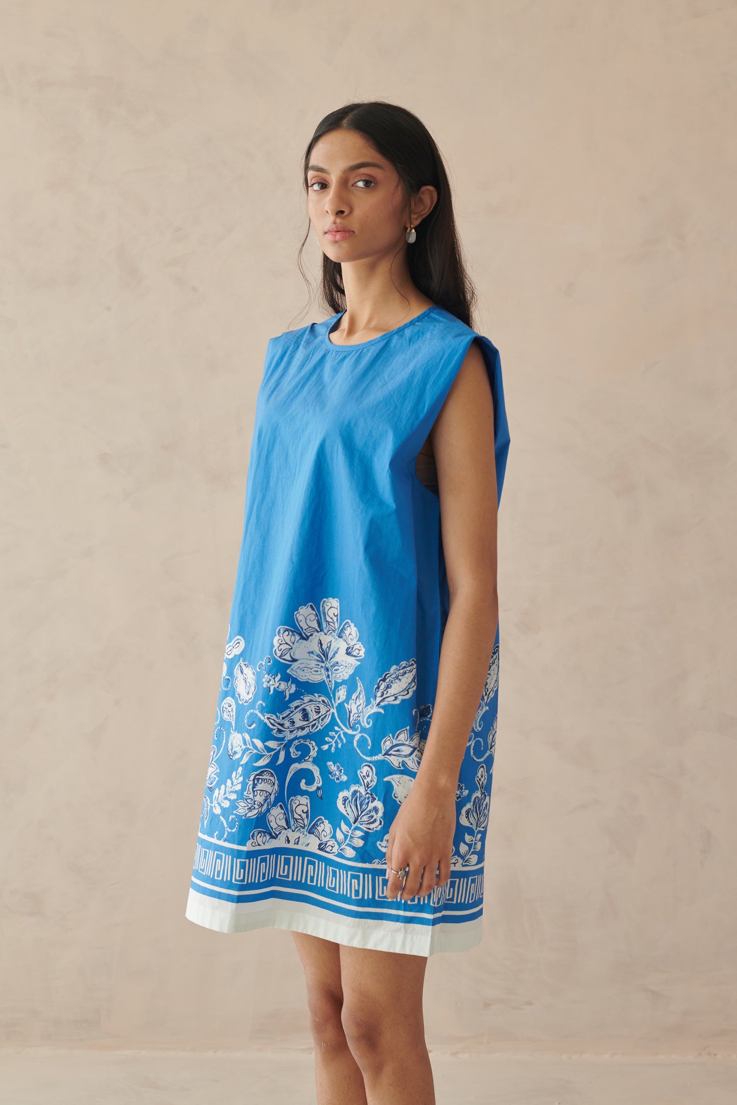 Miami Blue Short Boxy Fit Dress