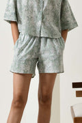 Paisley Sage Lounge Shorts