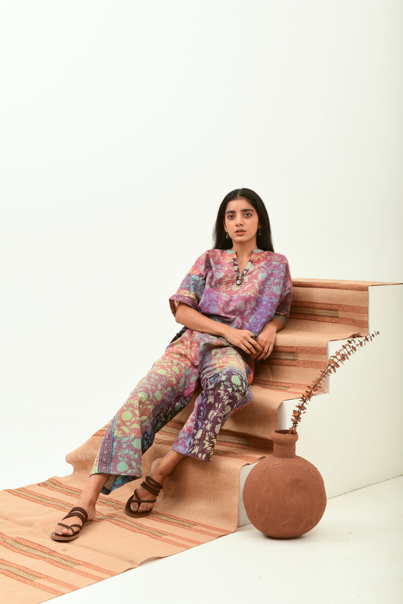 Mystic Earth Drop Shoulder Top