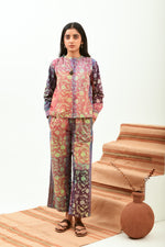 Marble Earth Front Buttoned Shirt