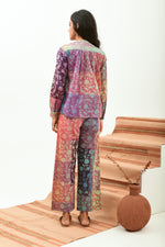 Marble Earth Front Buttoned Shirt