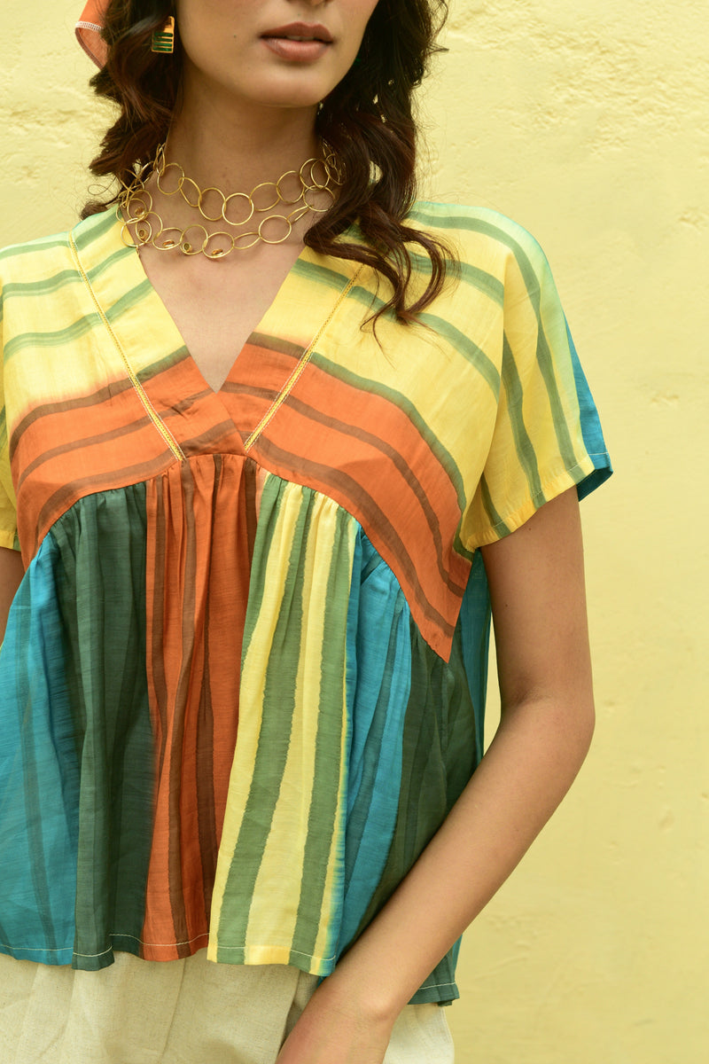 Halo Multi V-Neck Top
