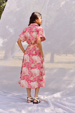 Stella Pink Shirt Dress