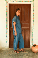 Deco Blue Embroidered Shirt