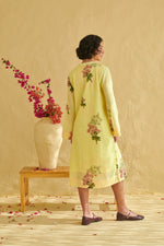 Lumi Yellow Bell Sleeve Dress