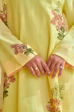 Lumi Yellow Bell Sleeve Dress