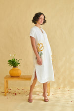 Ines Ivory Straight Dress