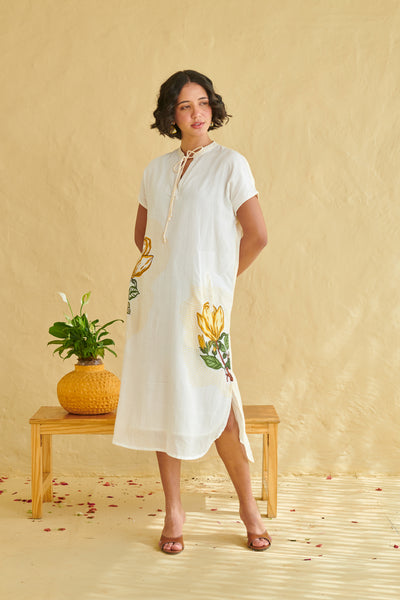 Ines Ivory Straight Dress