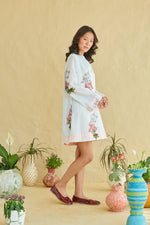 Mist Ivory Short Dress
