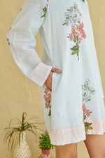 Mist Ivory Short Dress