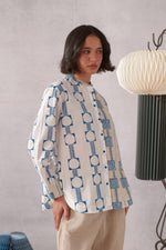 Theo Blue Striped Classic Shirt