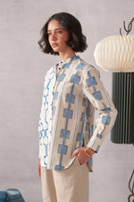Theo Blue Striped Classic Shirt