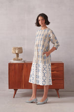 Stacy Striped Pintuck Dress