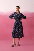 Aura Purple Tulip Garden Dress