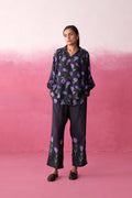 Alaya Purple Tulip Garden Co-ord Set