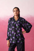 Alaya Purple Tulip Garden Top