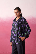 Alaya Purple Tulip Garden Top
