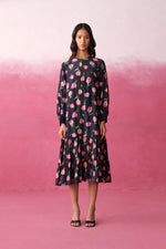 Kara Blush Noir Dress