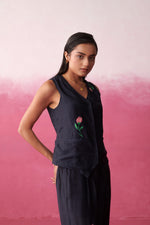 Rio Blush Noir Waistcoat