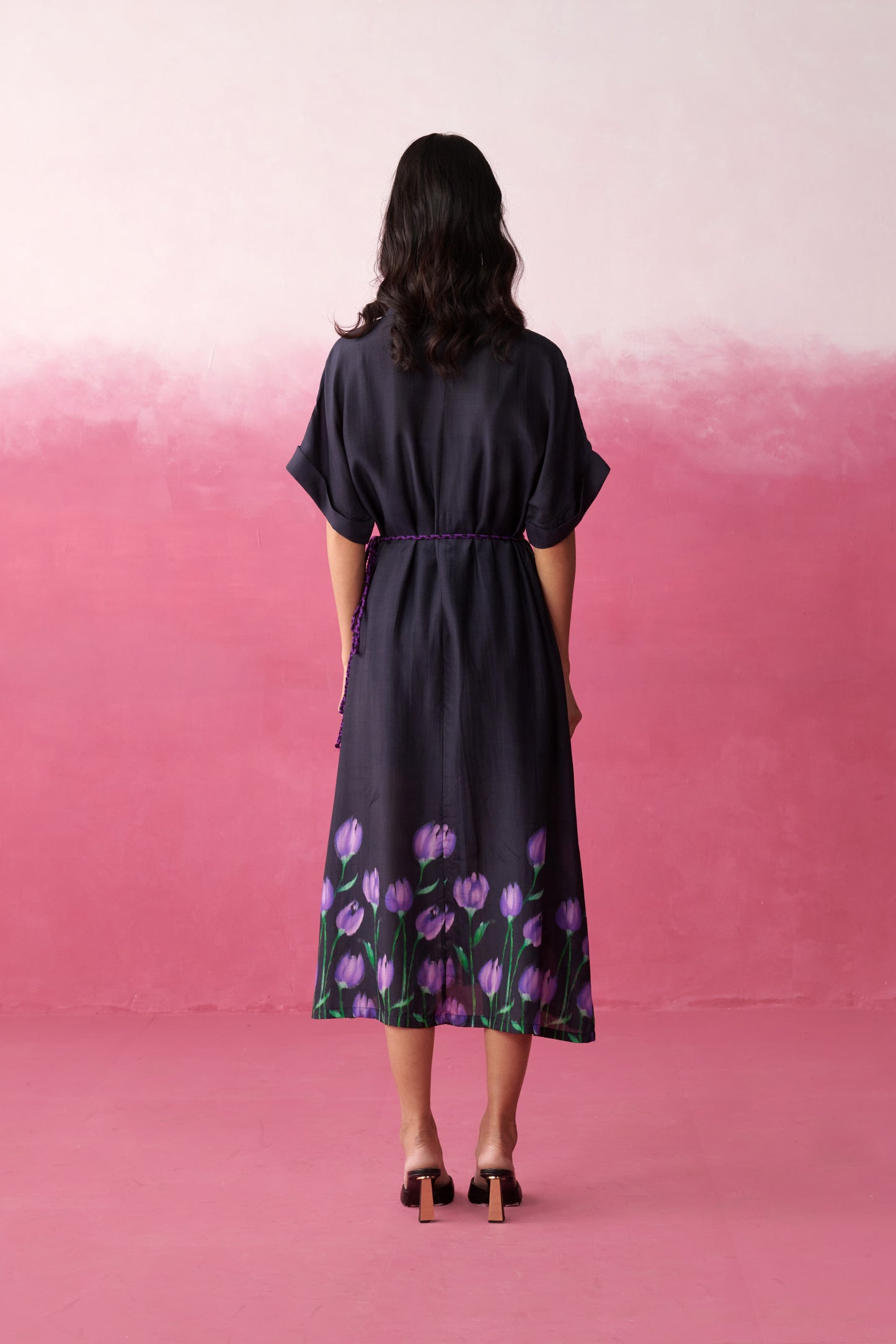 Stella Purple Noir Shirt Dress