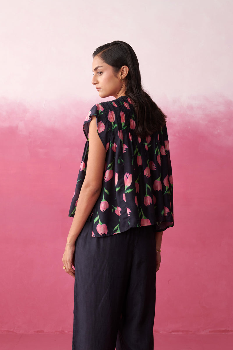 Fay Blush Tulip Top