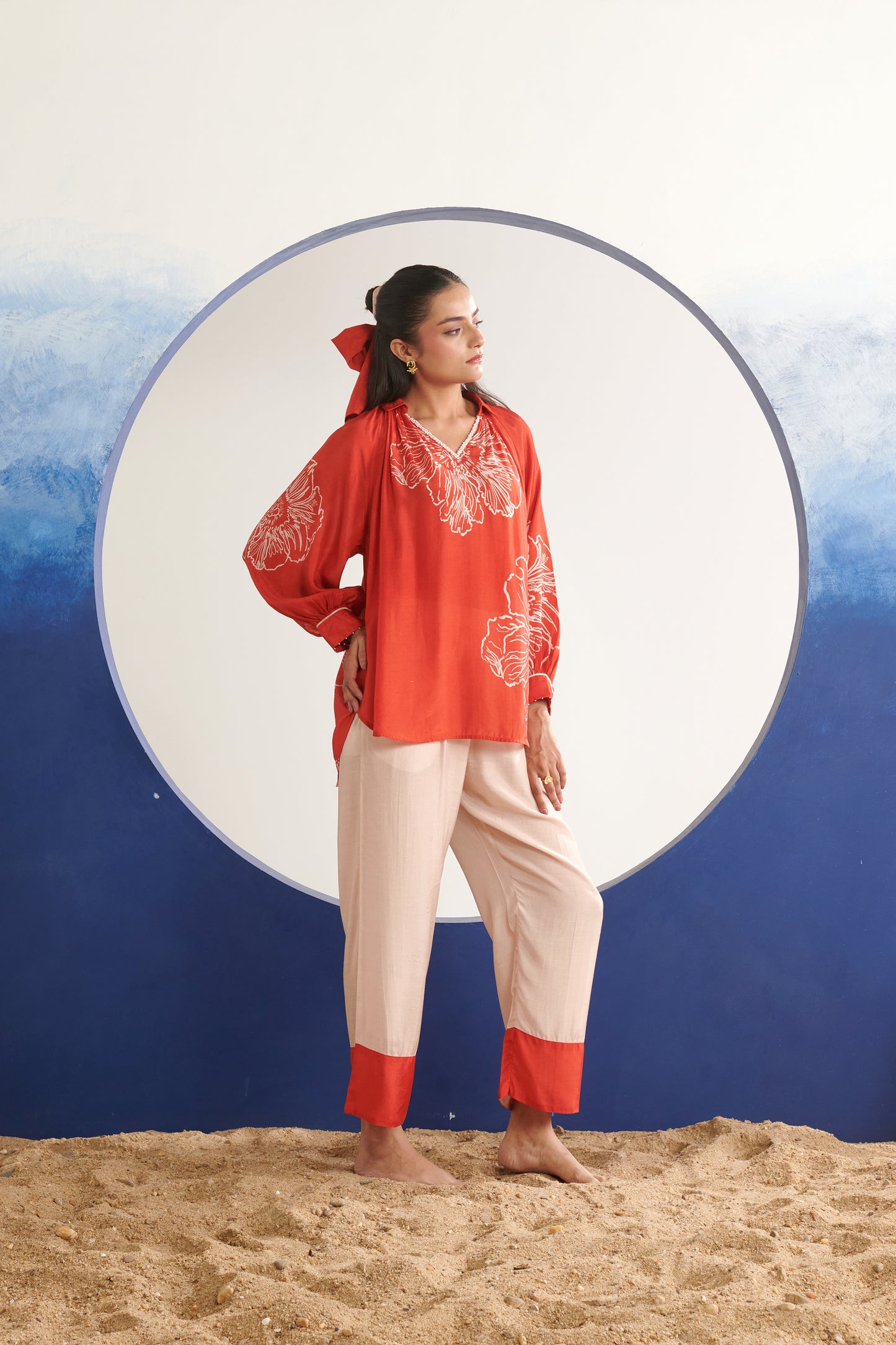 Alaya Coral  Top