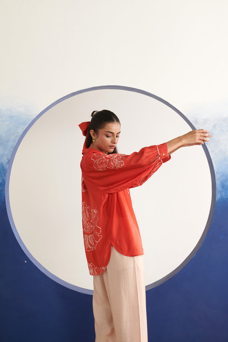 Alaya Coral  Top