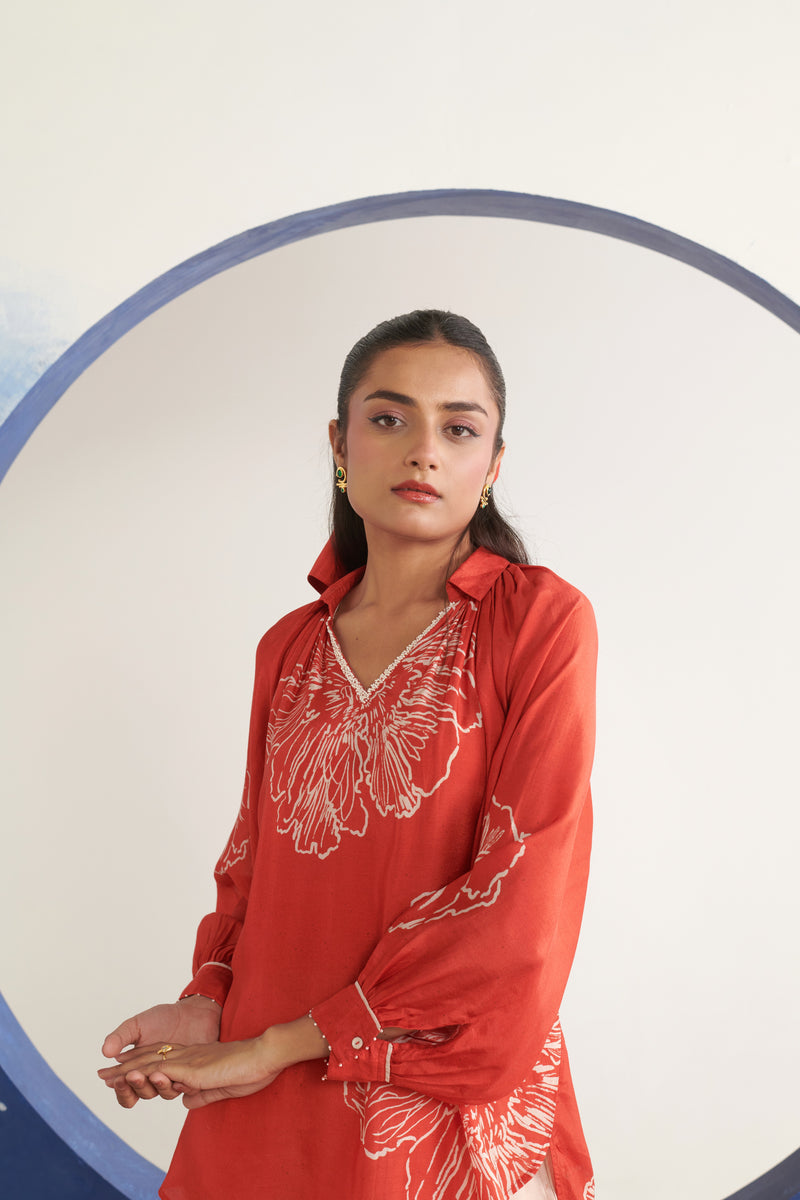 Alaya Coral  Top