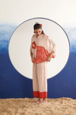 Flare Blush Cape-Style Top