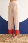 Glide Blush Straight Pants