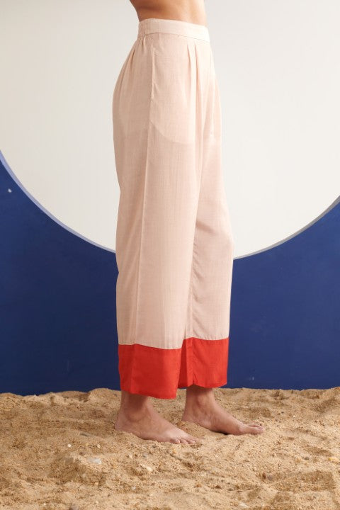 Glide Blush Straight Pants