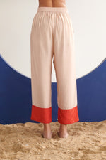 Glide Blush Straight Pants