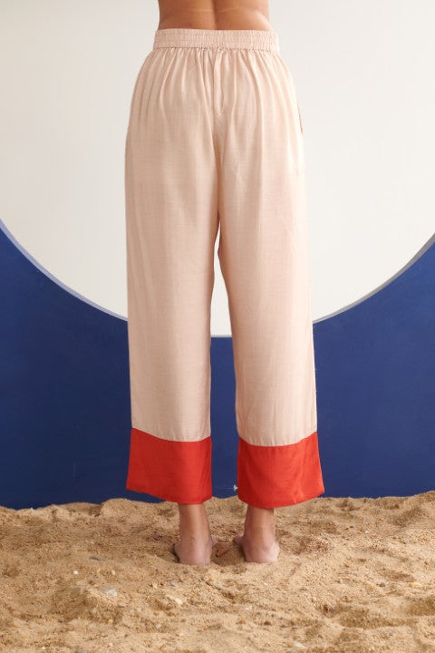 Glide Blush Straight Pants