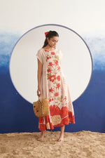 Iris Blush Drop Shoulder Dress