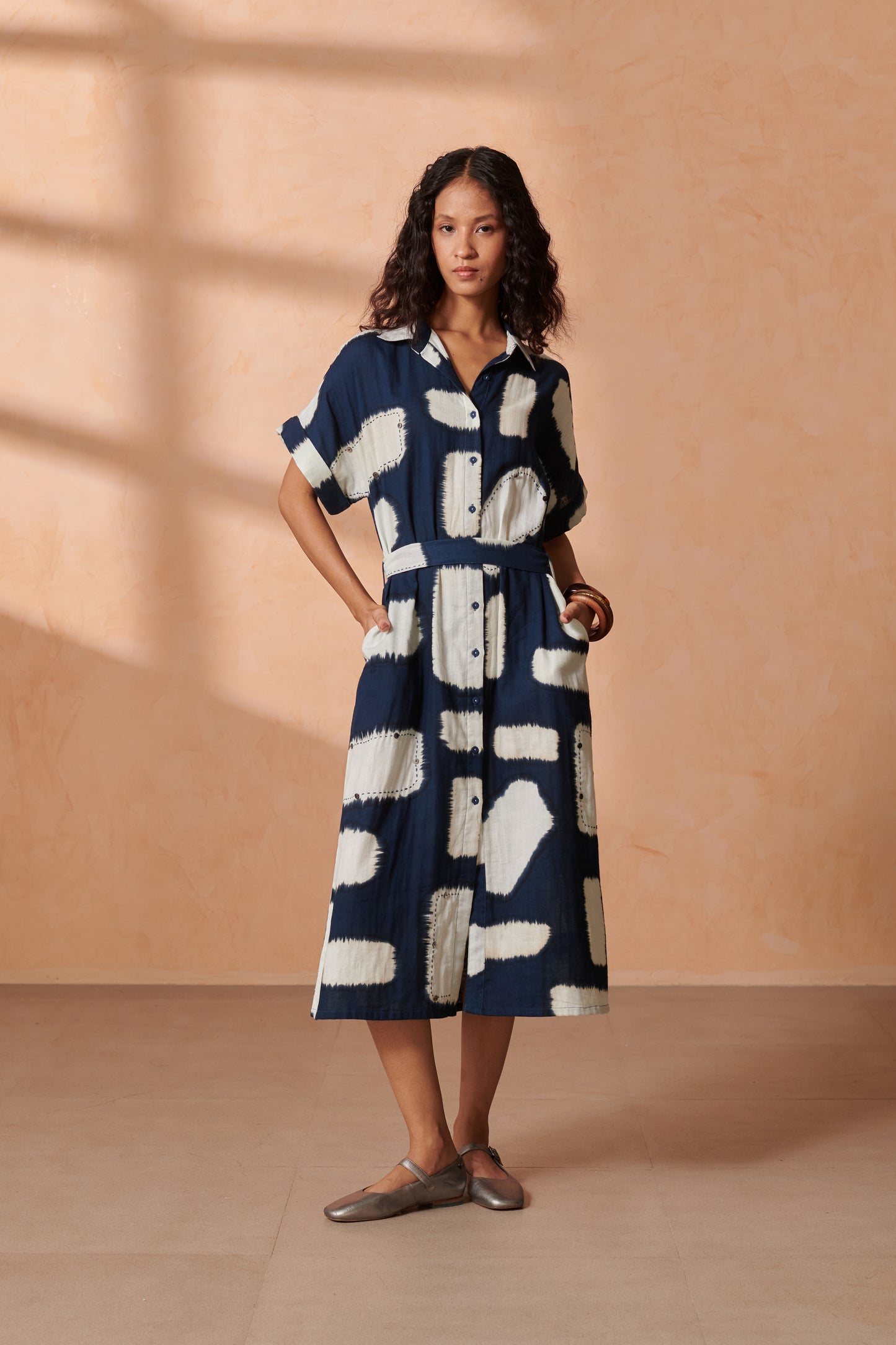 Stella Indigo Shirt Dress