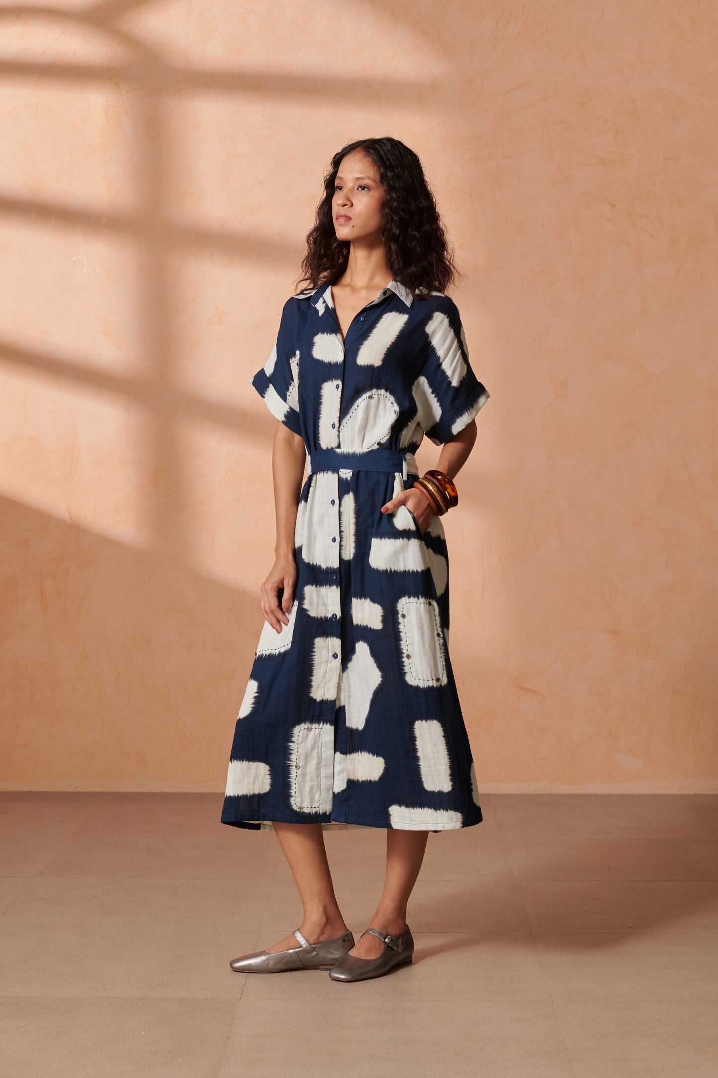 Stella Indigo Shirt Dress