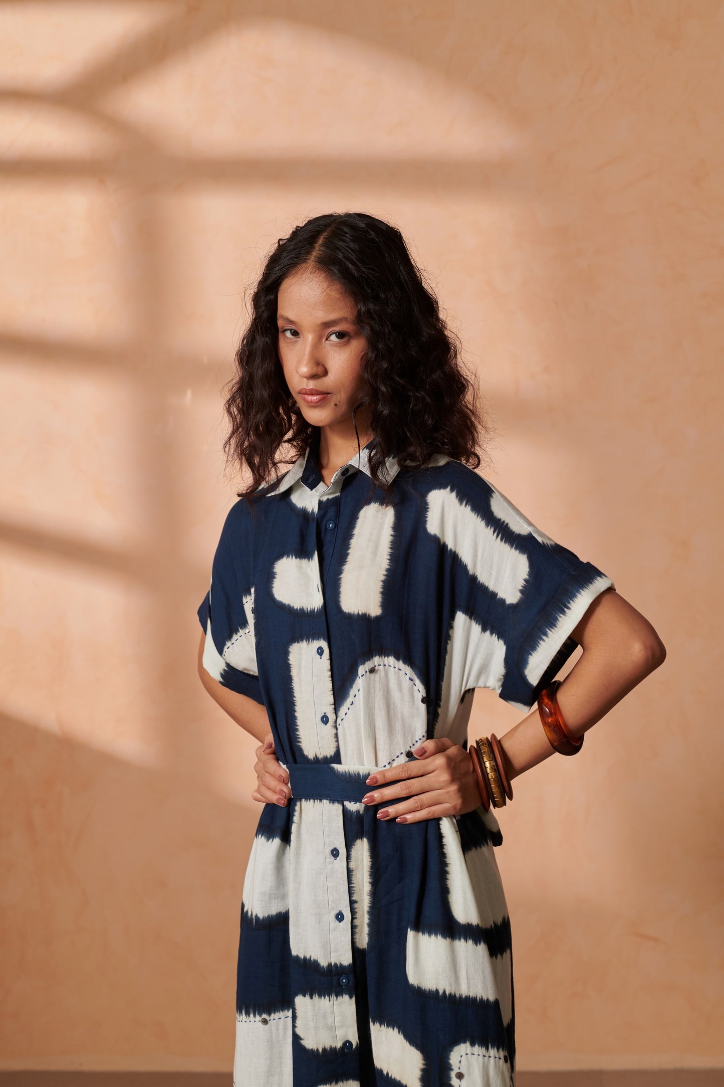 Stella Indigo Shirt Dress