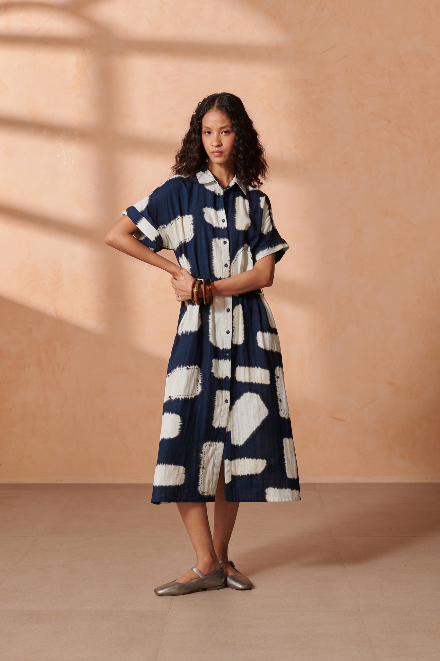 Stella Indigo Shirt Dress