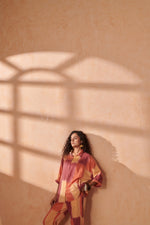 May Caramel Drop Shoulder Shirt