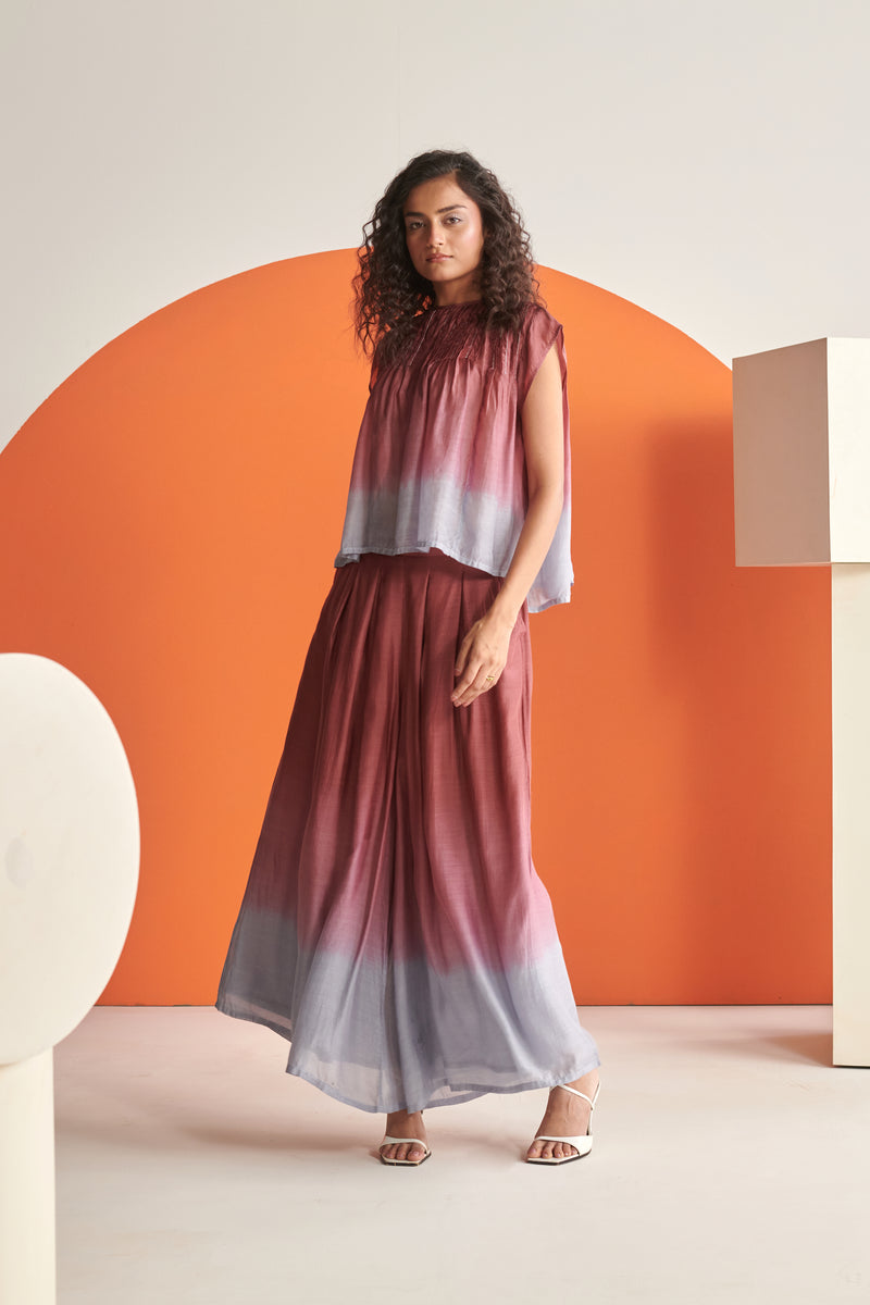 Fay Rose Mist Ombre Co-ord set