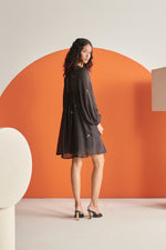 Salsa Black Cosmos Short Dress