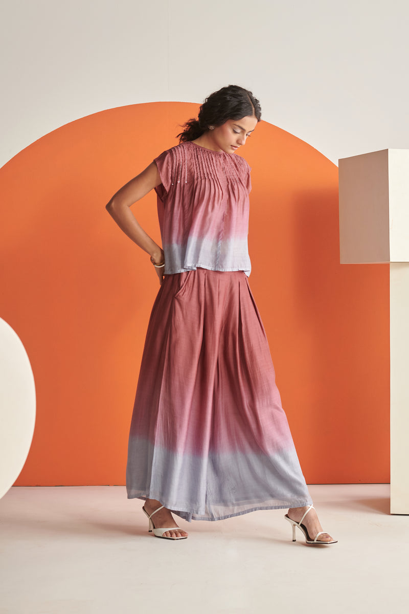 Fay Rose Mist Ombre Co-ord set