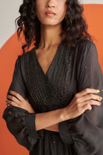 Salsa Black Cosmos Short Dress