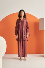 Eve Rose Wine Co-Ord Set